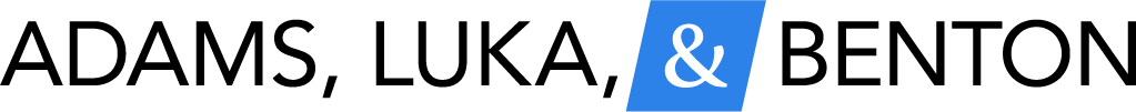 Logo of Adams, Luka, & Benton, P.A.